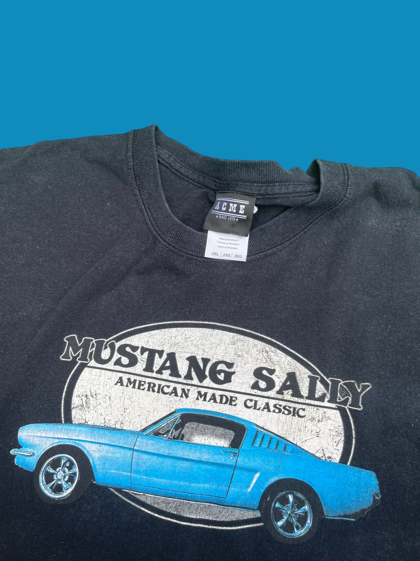 VINTAGE MUSTANG SHIRT (XXL)