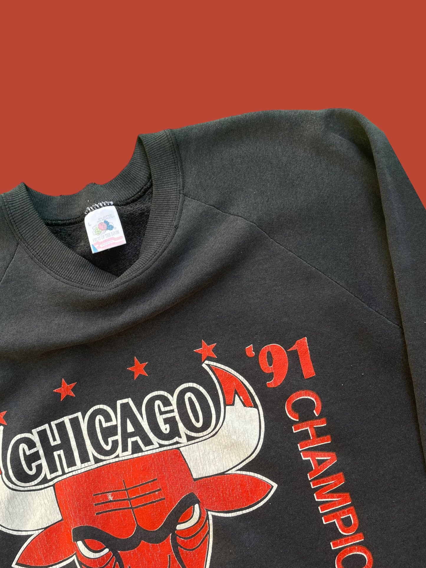 VINTAGE CHICAGO BULLS CREWNECK (M/L)
