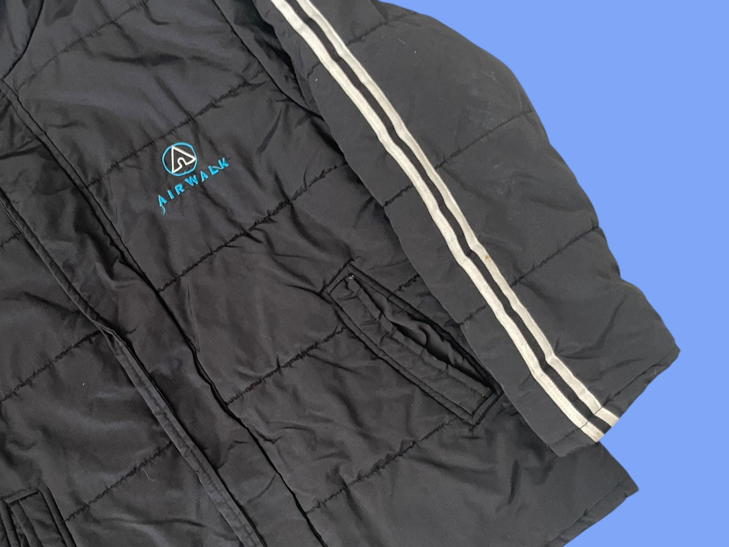 VINTAGE AIRWALK PUFFER JACKET (M)