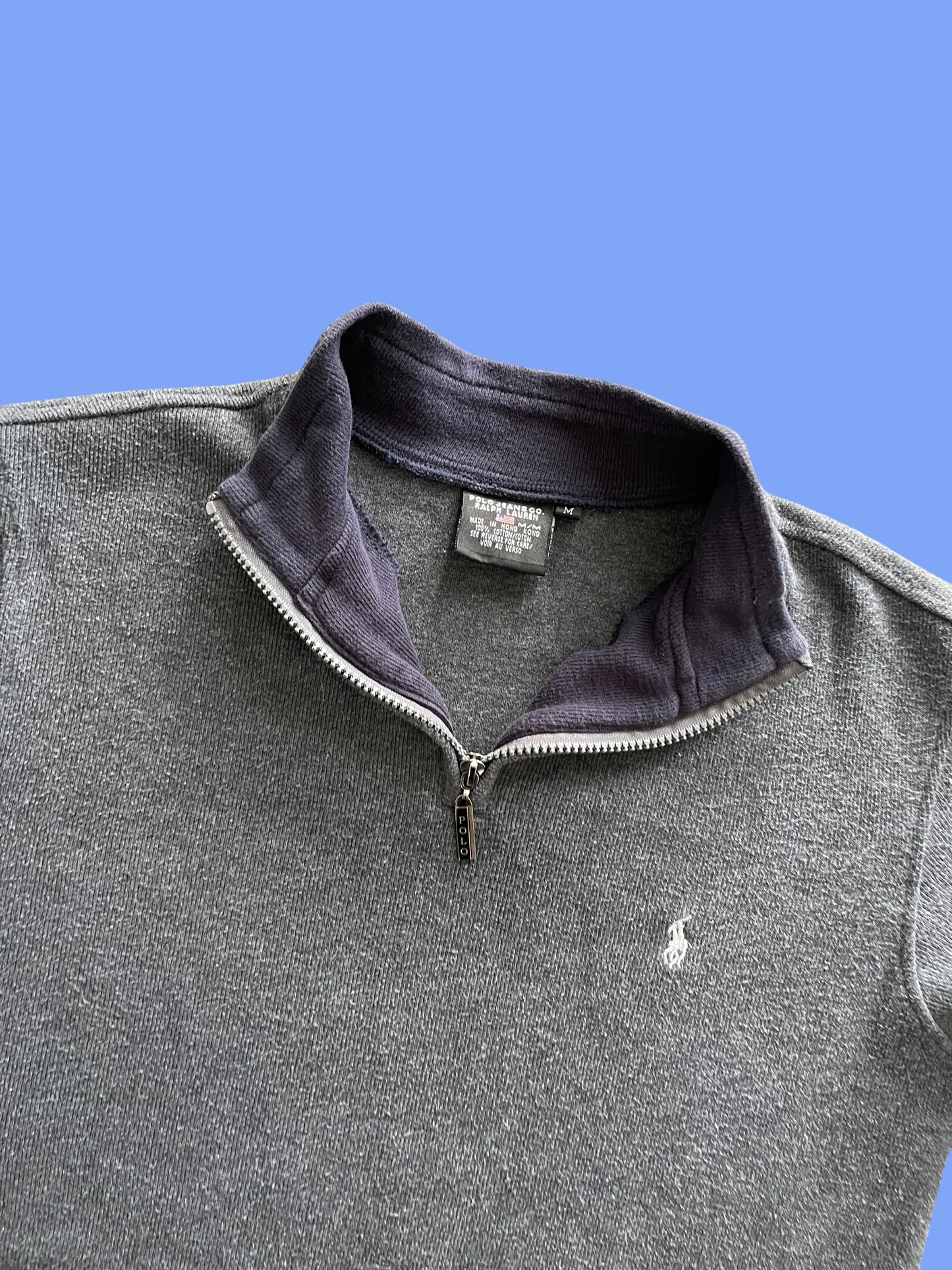 RALPH LAUREN QUARTERZIP (M)