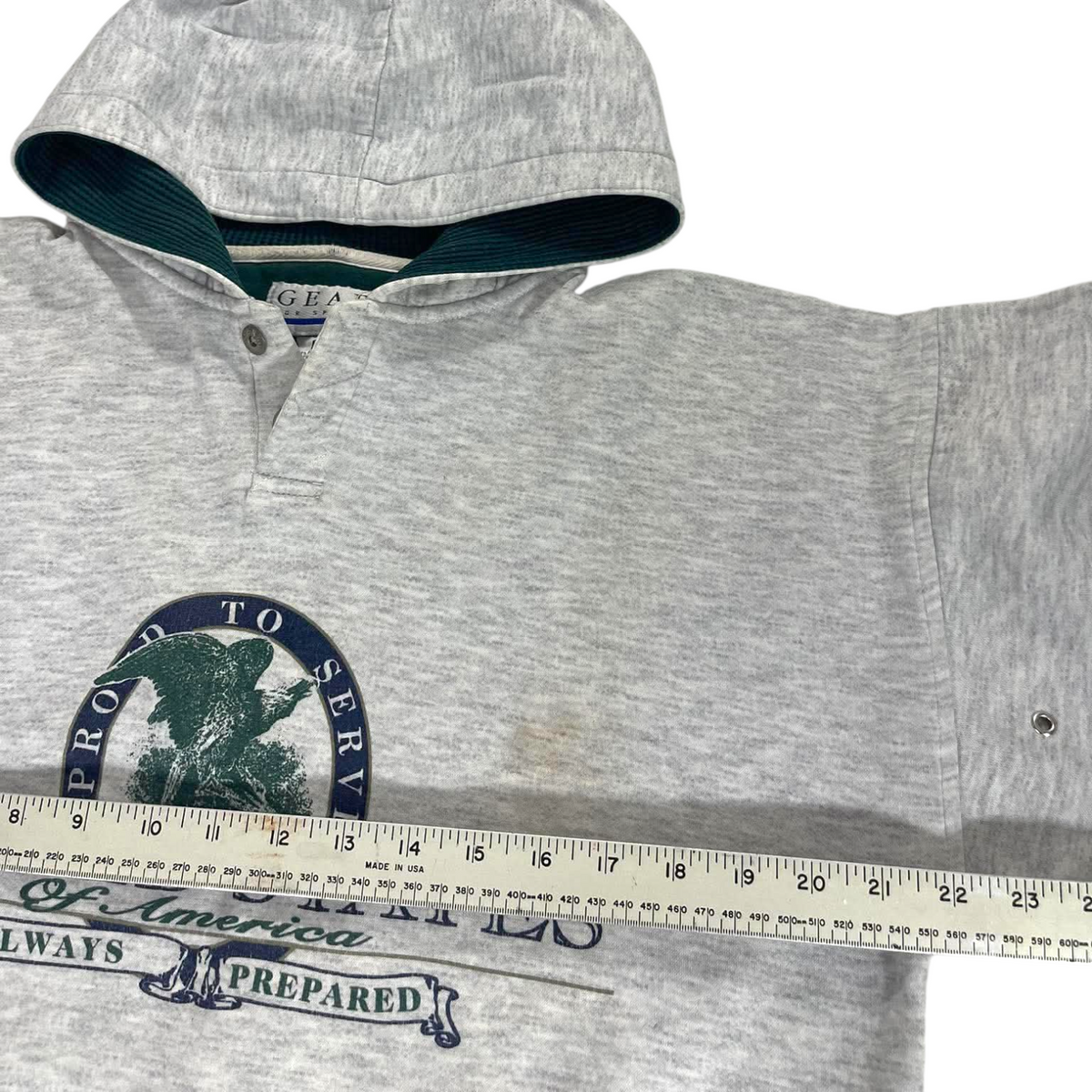 90S USA MILITARY HOODIE (M)