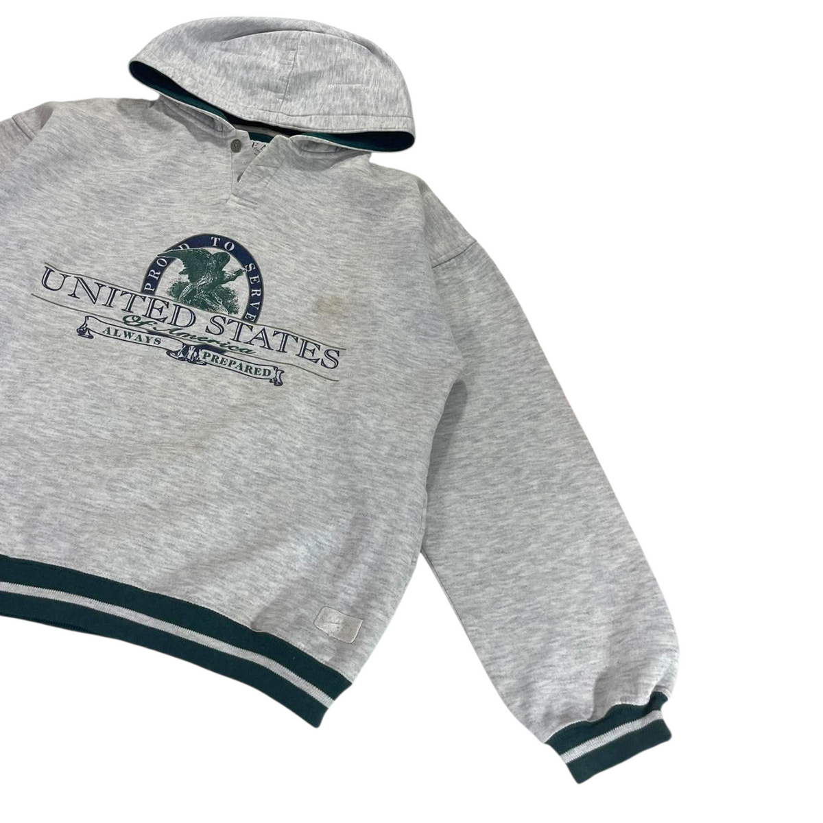 90S USA MILITARY HOODIE (M)