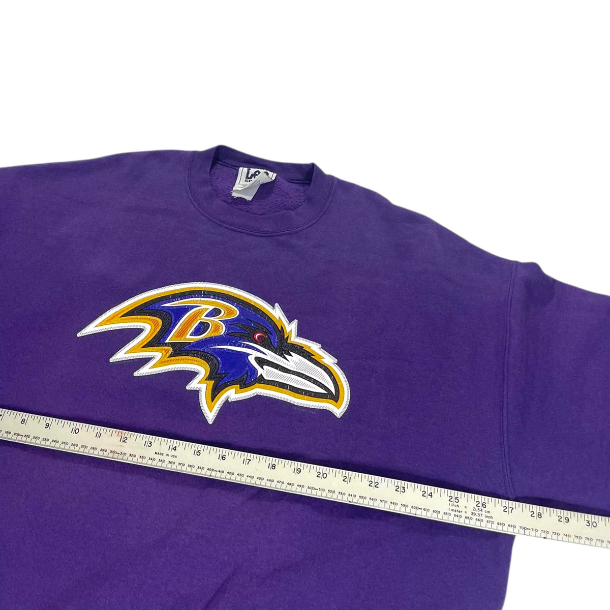 LEE RAVENS PURPLE CREWNECK (BEST FIT XL)