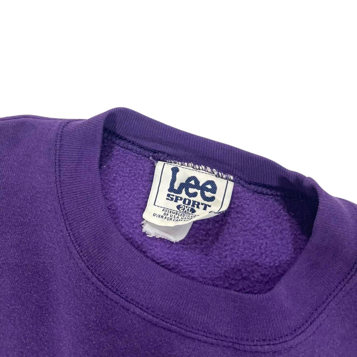 LEE RAVENS PURPLE CREWNECK (BEST FIT XL)