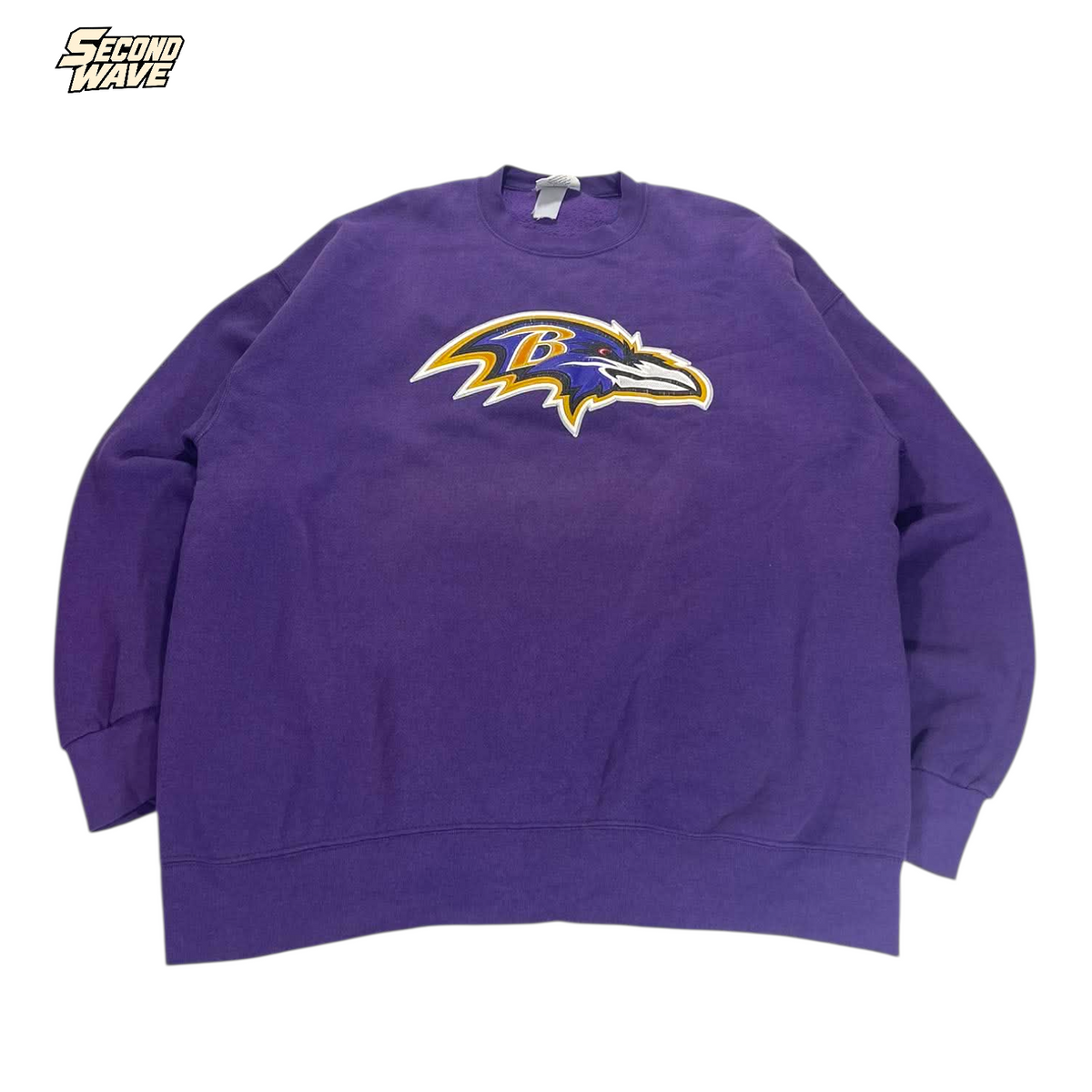 LEE RAVENS PURPLE CREWNECK (BEST FIT XL)