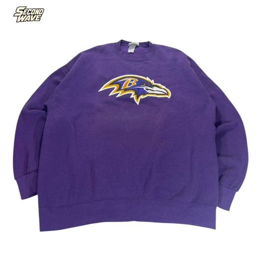 LEE RAVENS PURPLE CREWNECK (BEST FIT XL)