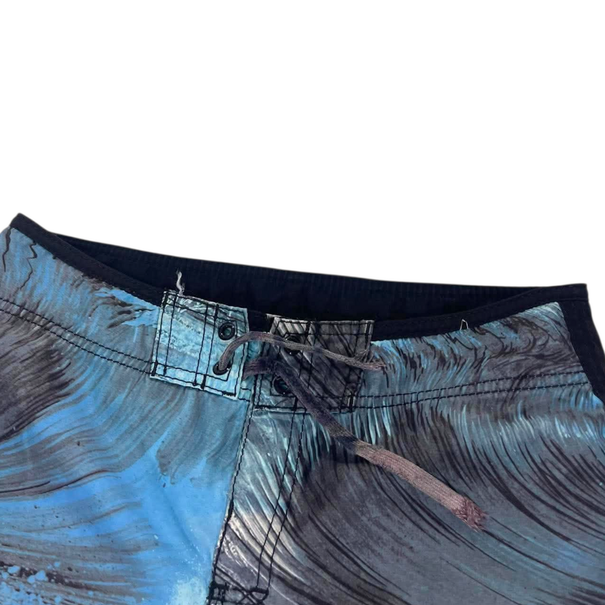 BILLABONG BLUE AND BLACK BOARDSHORT (16 (30'))