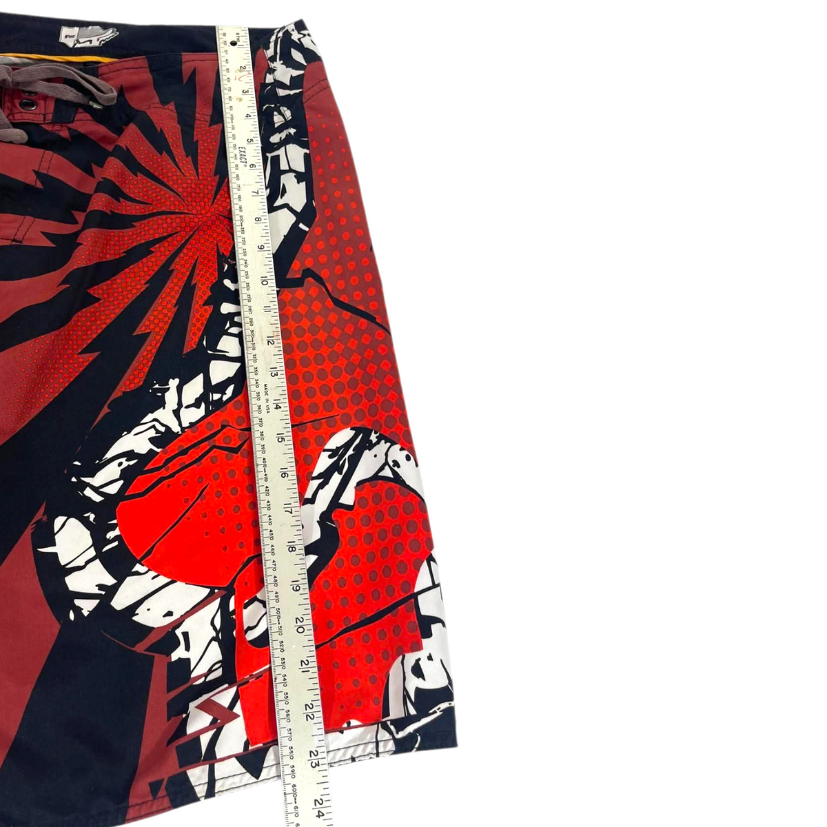 Y2K FOX RACING BOARD SHORTS (BEST FIT 34)