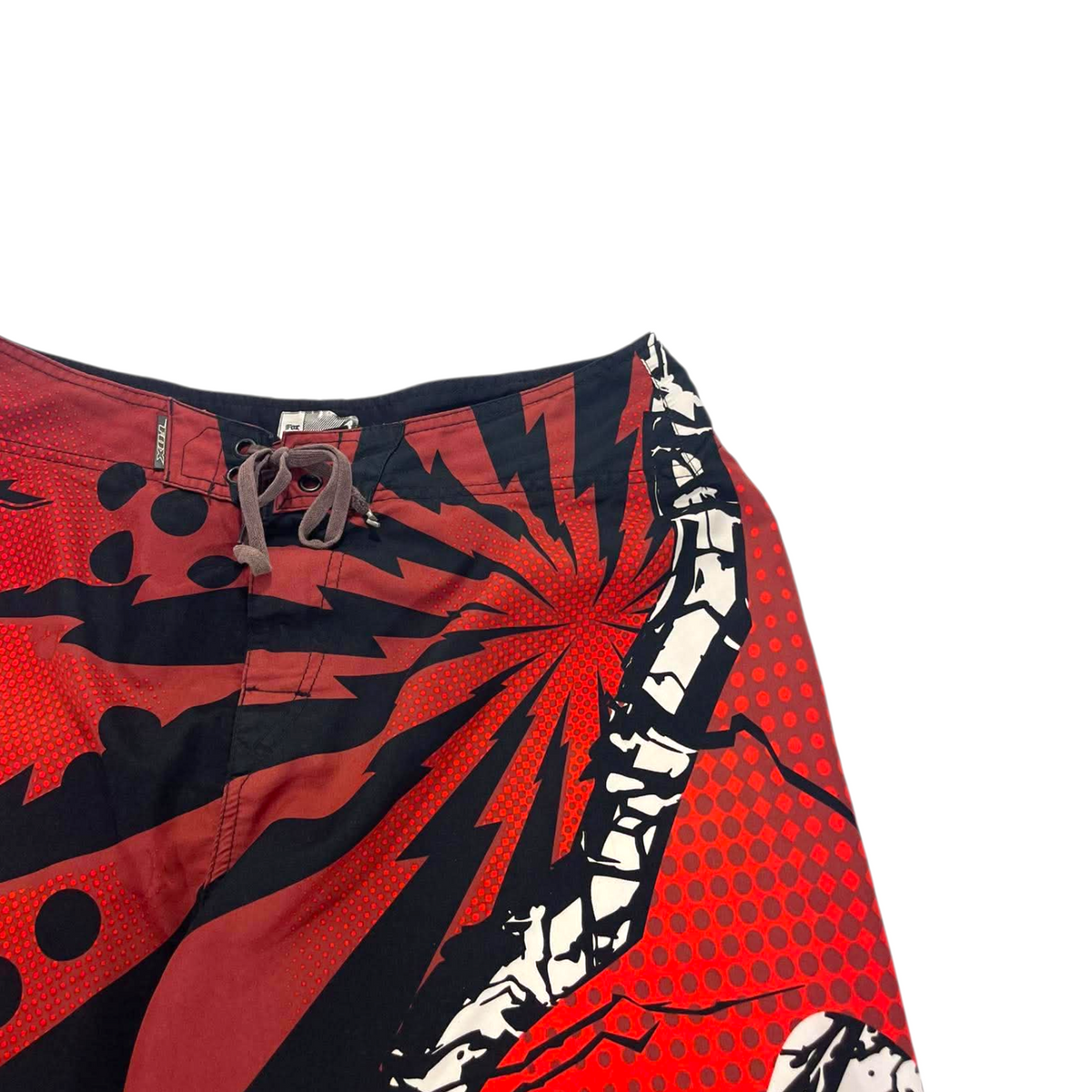 Y2K FOX RACING BOARD SHORTS (BEST FIT 34)