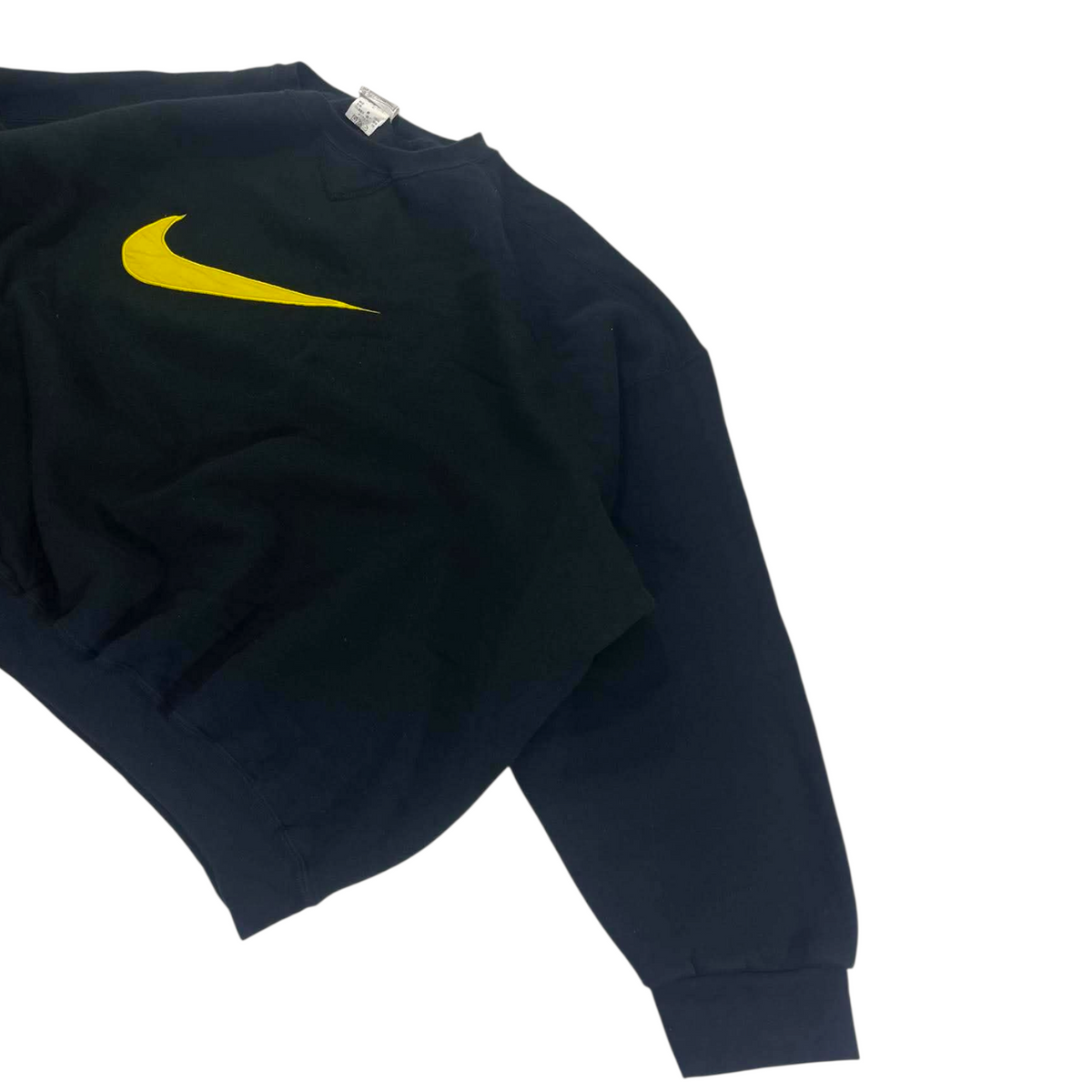 VINTAGE NIKE BLACK CREWNECK (BEST FIT M - L)