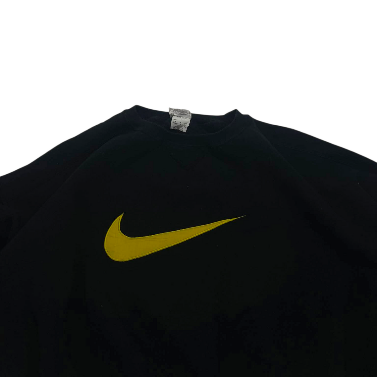 VINTAGE NIKE BLACK CREWNECK (BEST FIT M - L)