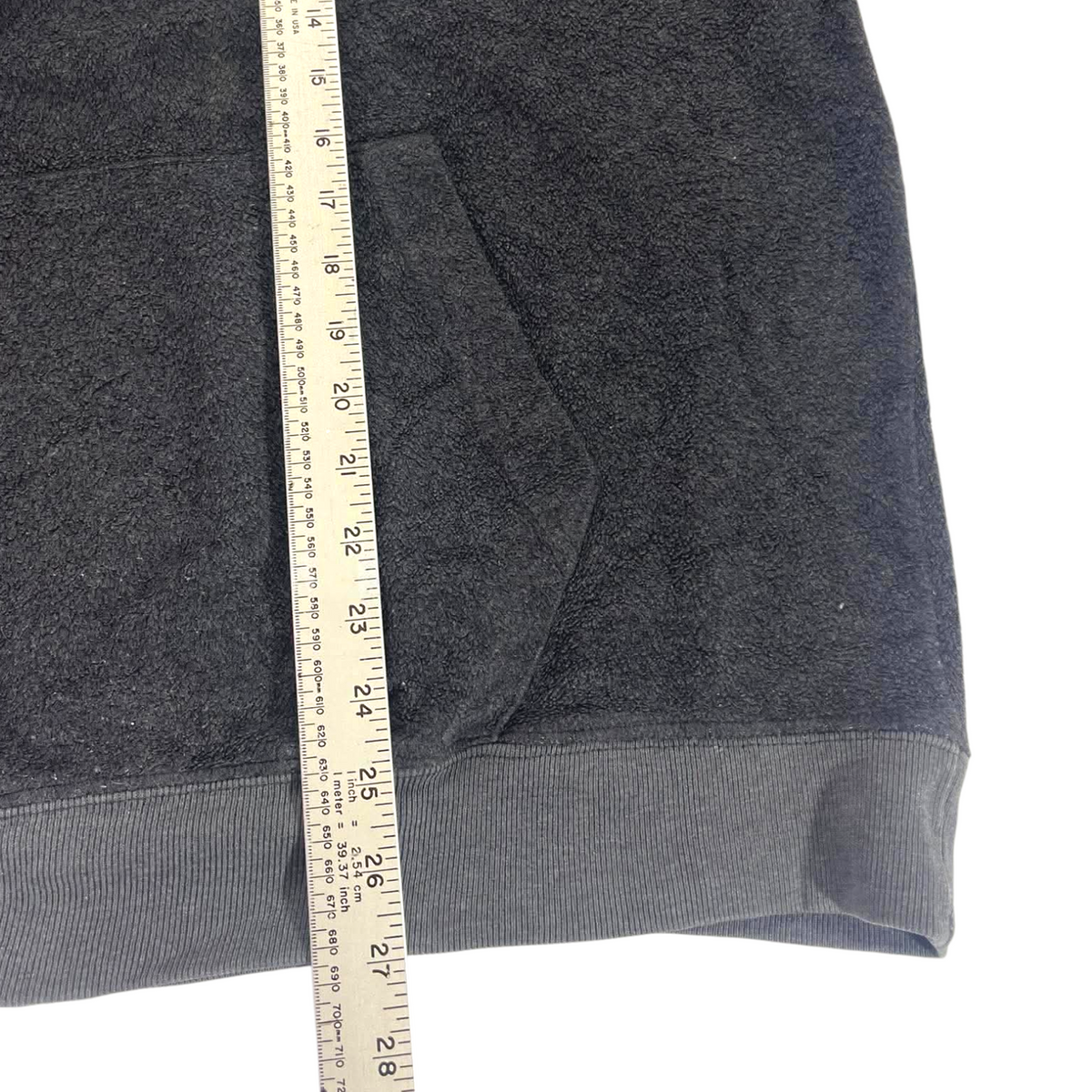 Y2K GAP FLEECE ATHLETIC HOODIE (L)