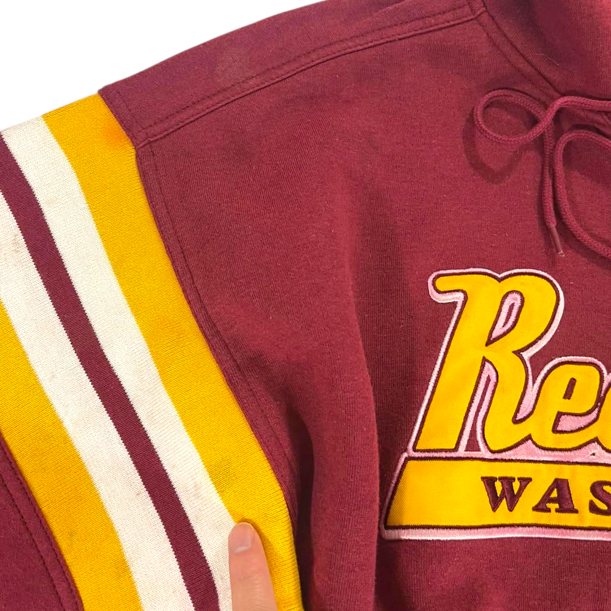 VINTAGE LEE REDSKINS NFL HOODIE (L)