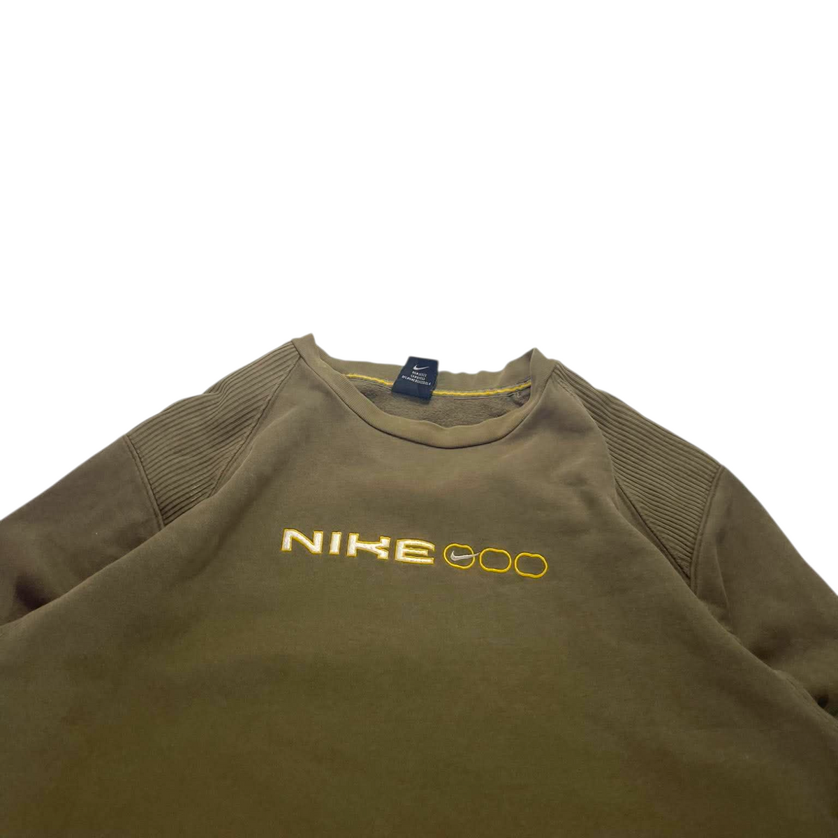 NIKE 90S OLIVE GREEN CREWNECK (M)