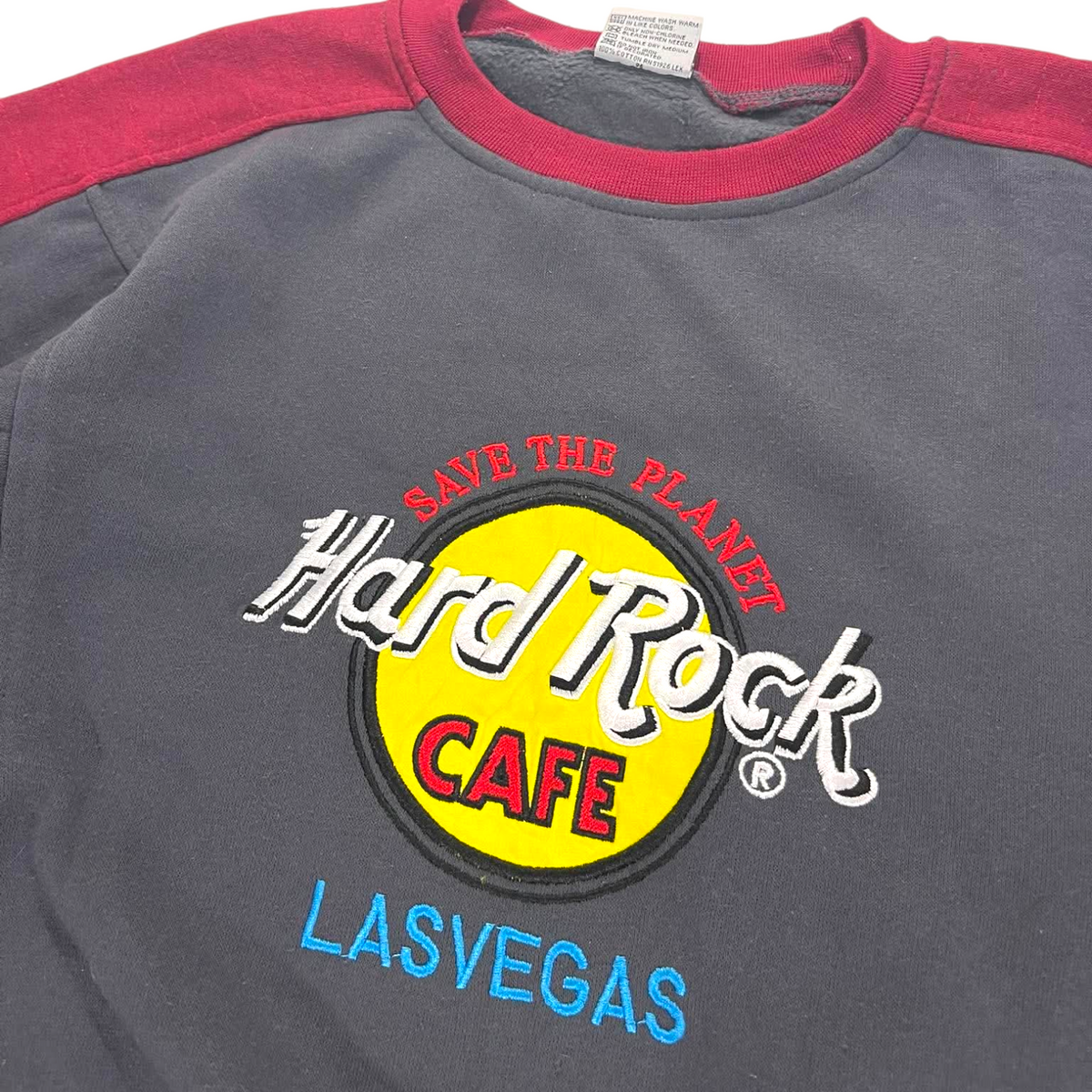 VINTAGE HARD ROCK CAFE LAS VEGAS CREWNECK (L)