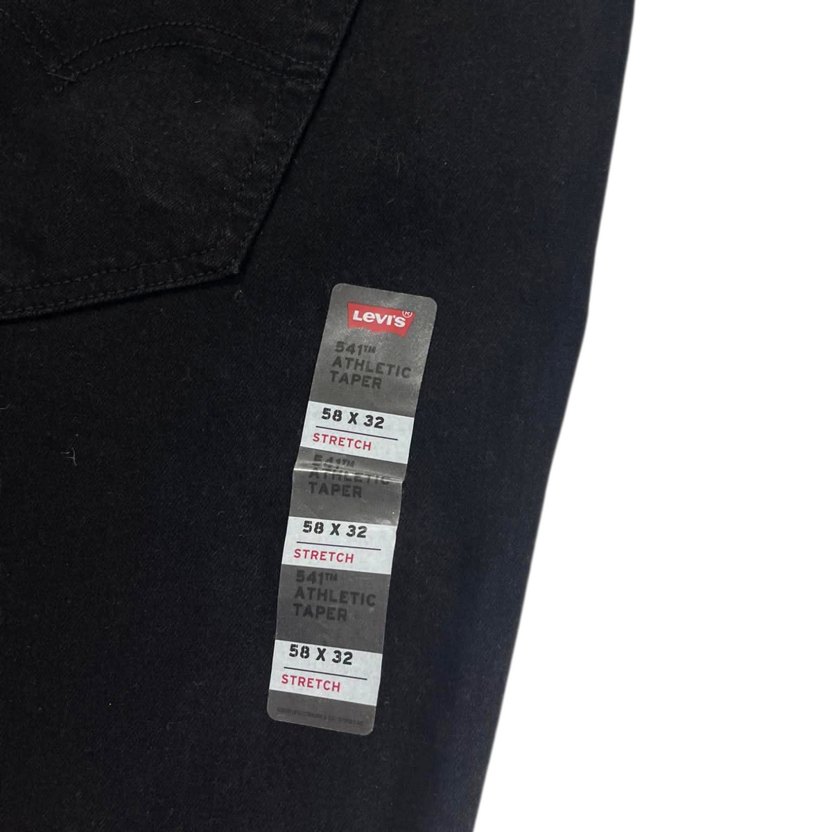 LEVI'S 541 BLACK JEANS (54 (56'))