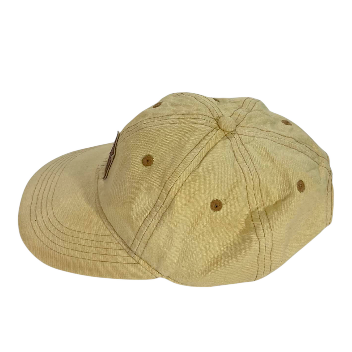 VINTAGE CARHARTT TAN CANVAS CAP (OSFA)