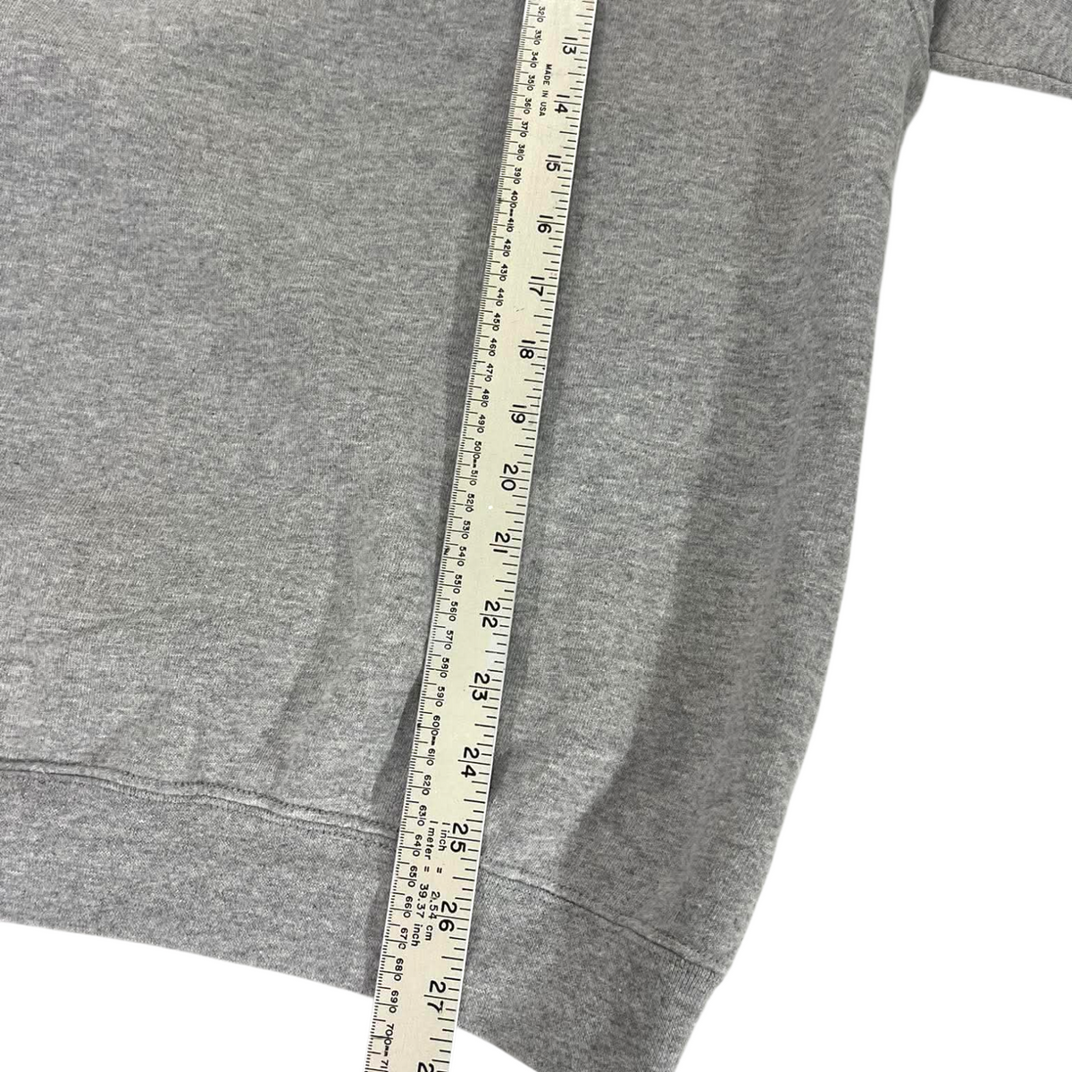 90S NIKE SPELLOUT GRAY CREWNECK (BEST FIT L)