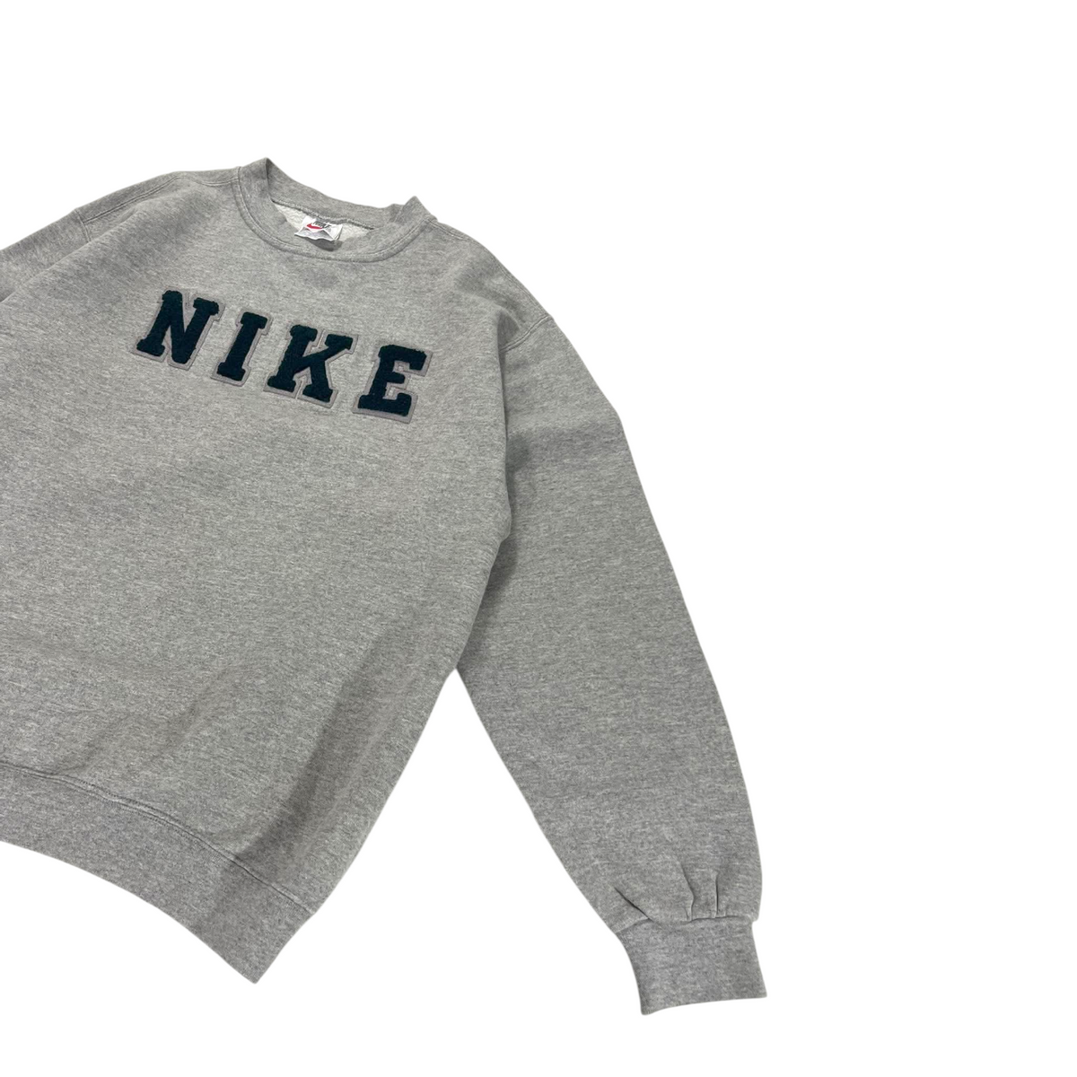 90S NIKE SPELLOUT GRAY CREWNECK (BEST FIT L)