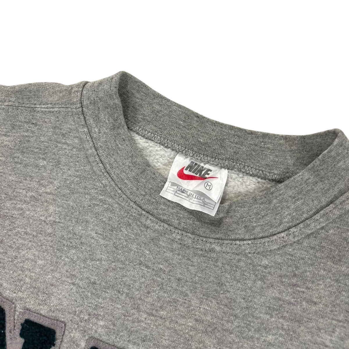 90S NIKE SPELLOUT GRAY CREWNECK (BEST FIT L)