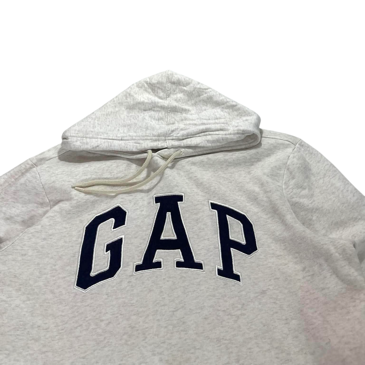 VINTAGE GAP GRAY HOODIE (BEST FIT L)
