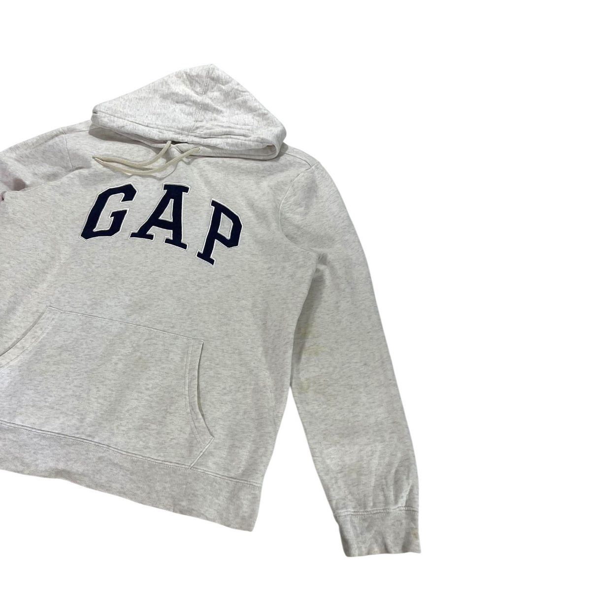 VINTAGE GAP GRAY HOODIE (BEST FIT L)