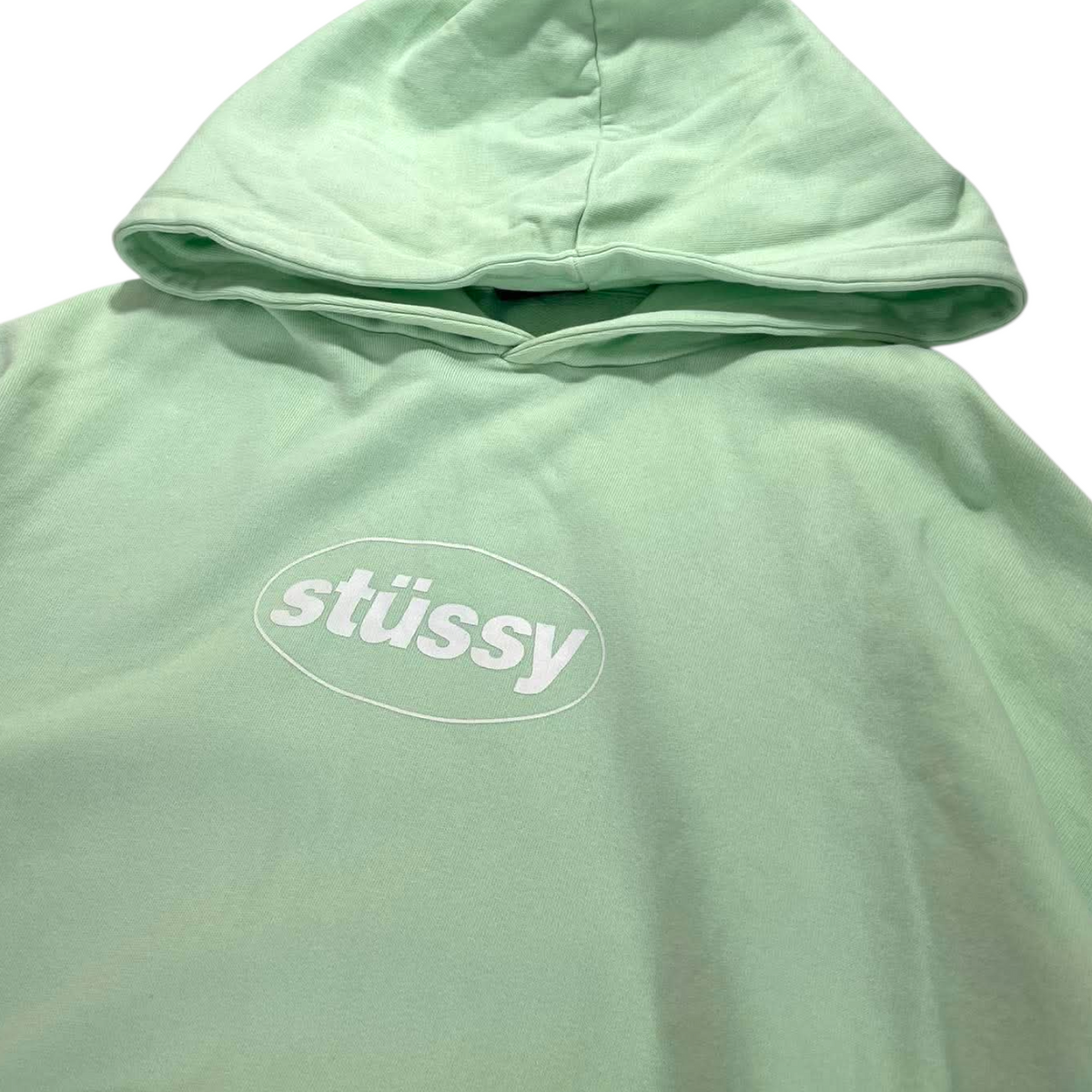 STÜSSY GREEN HOODIE (M)