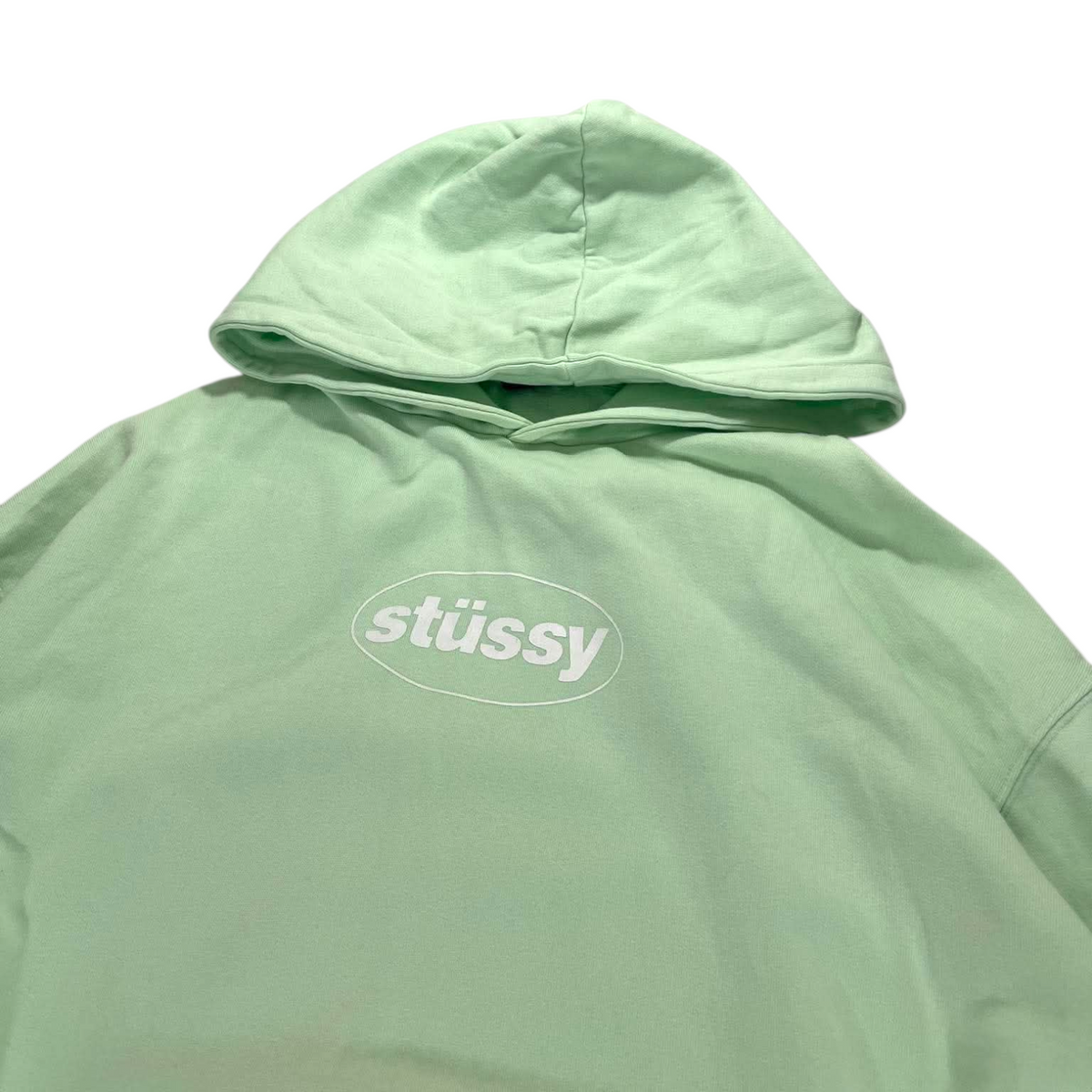 STÜSSY GREEN HOODIE (M)