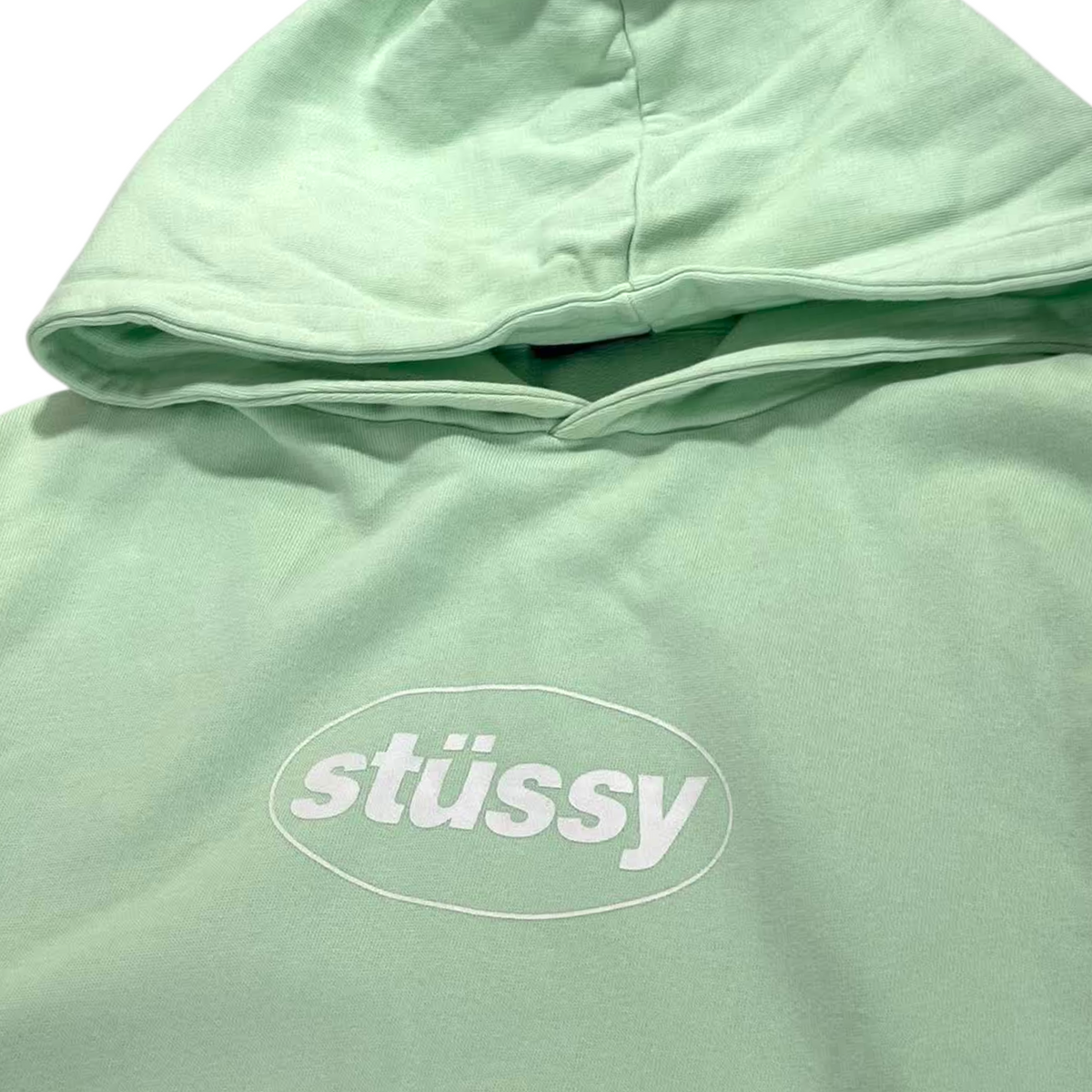 STÜSSY GREEN HOODIE (M)