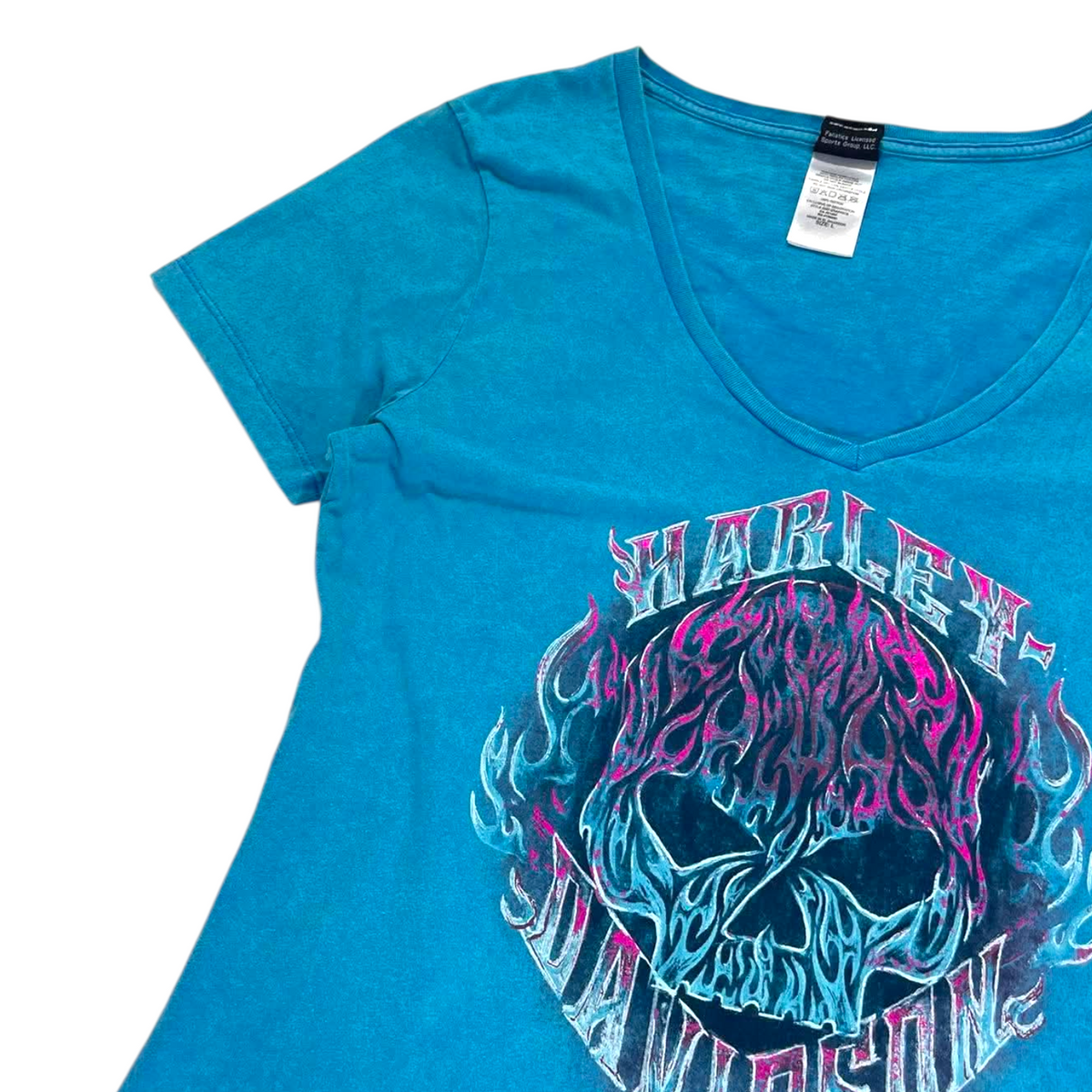 HARLEY DAVIDSON BLUE SHIRT (L)
