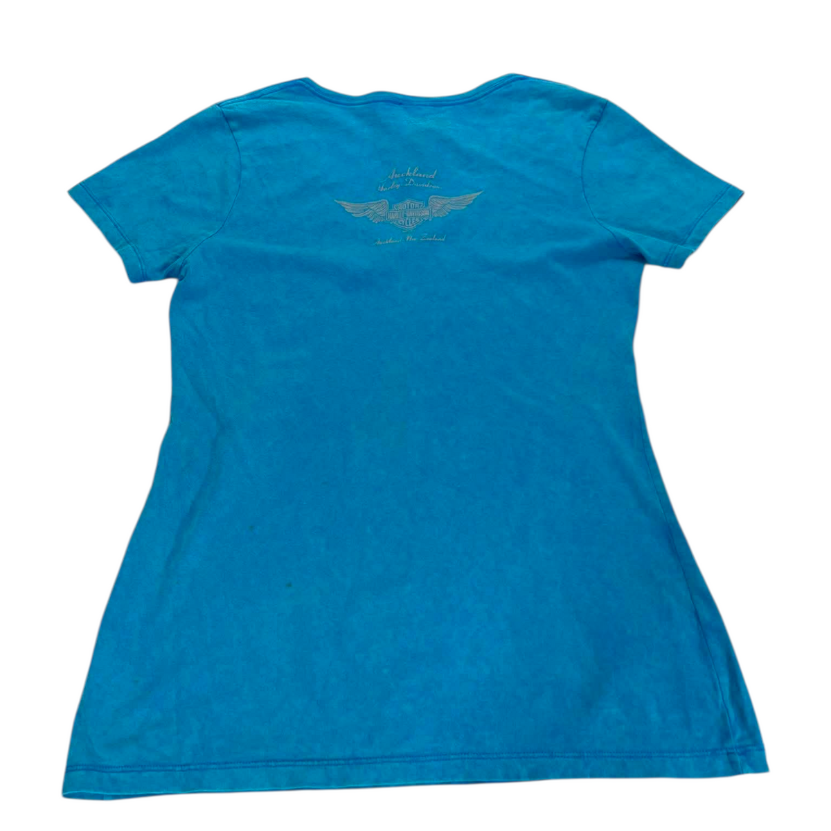 HARLEY DAVIDSON BLUE SHIRT (L)