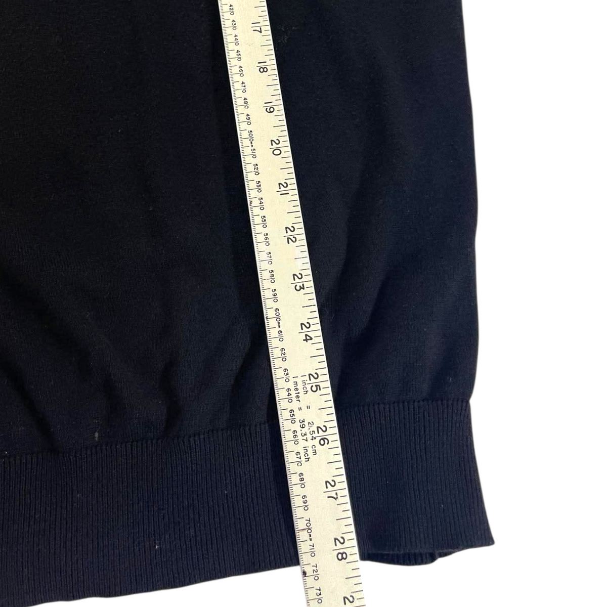 MOSSIMO BLACK QUARTER ZIP (L)