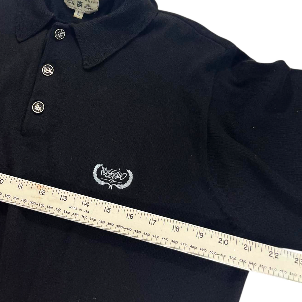 MOSSIMO BLACK QUARTER ZIP (L)