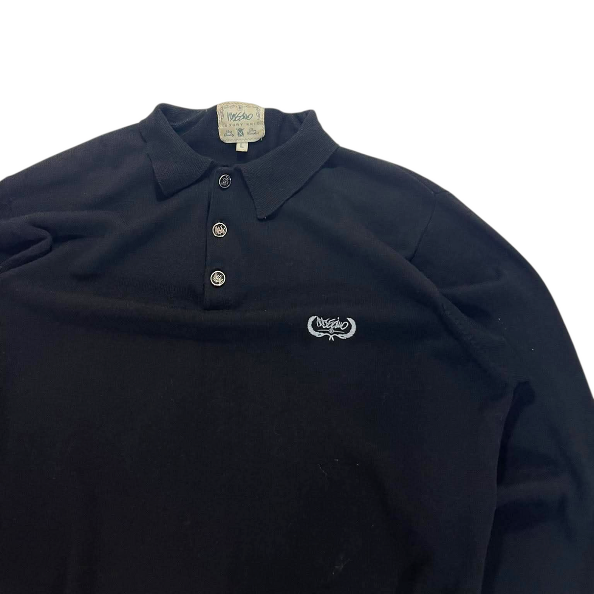 MOSSIMO BLACK QUARTER ZIP (L)