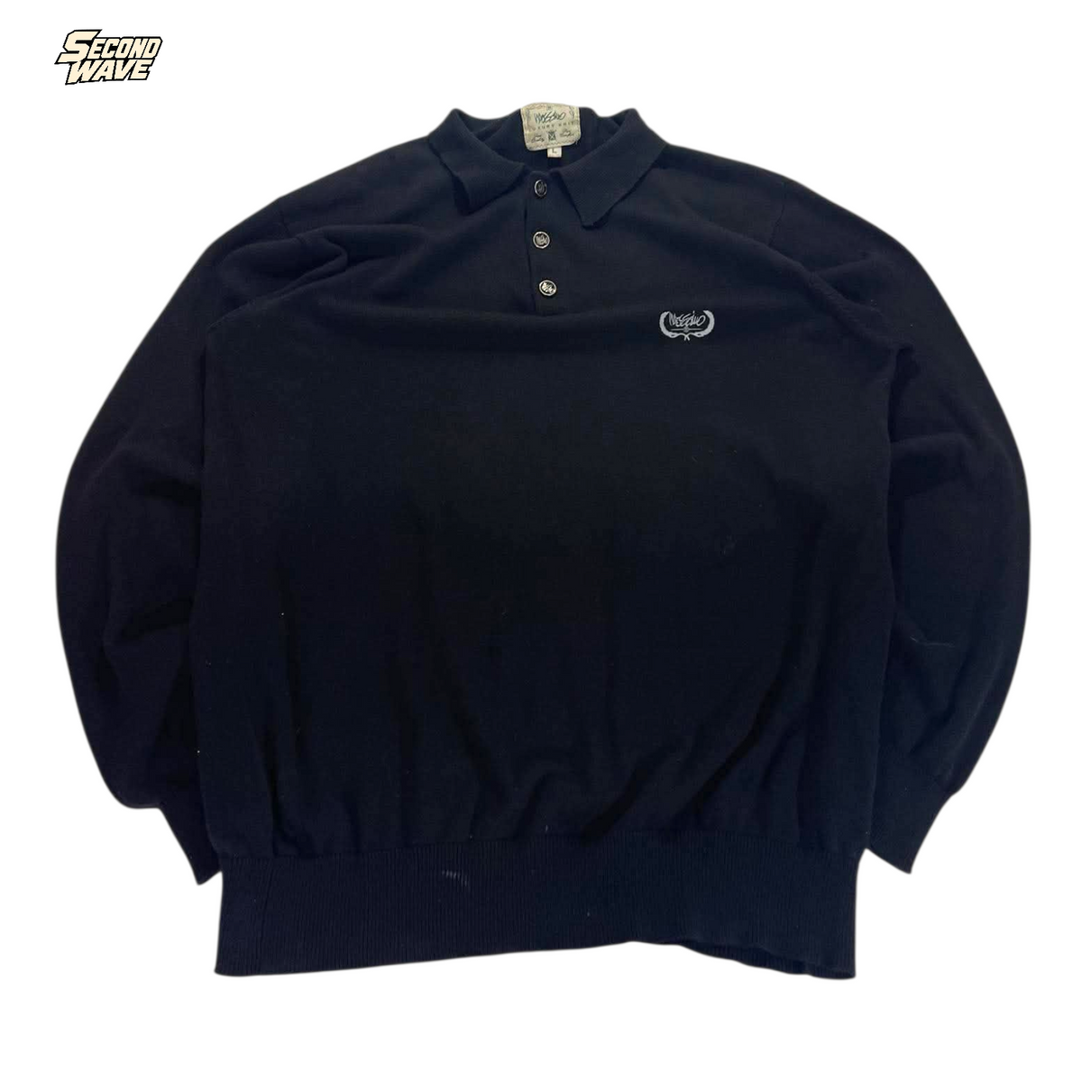 MOSSIMO BLACK QUARTER ZIP (L)