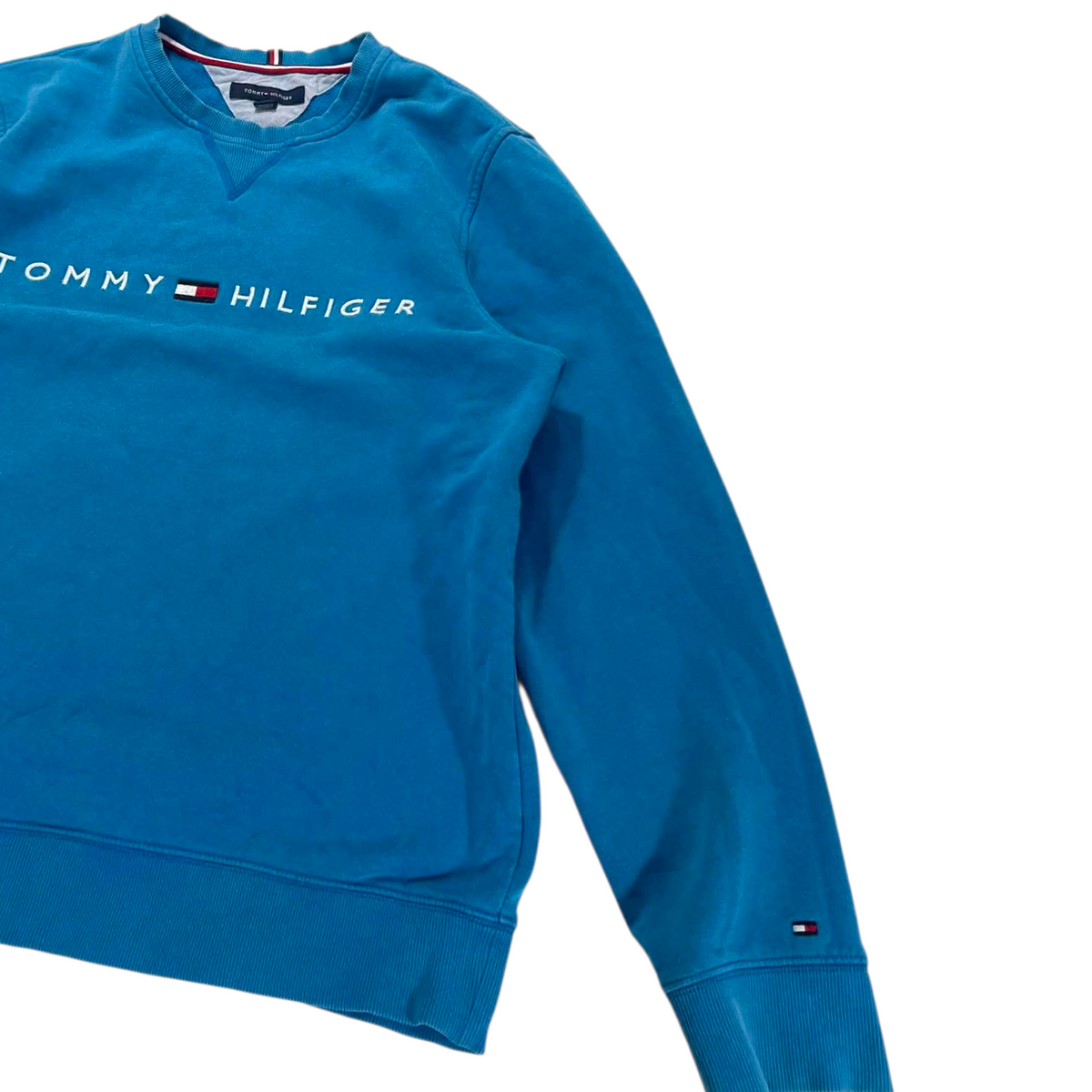 TOMMY HILFIGER BLUE CREWNECK (L)
