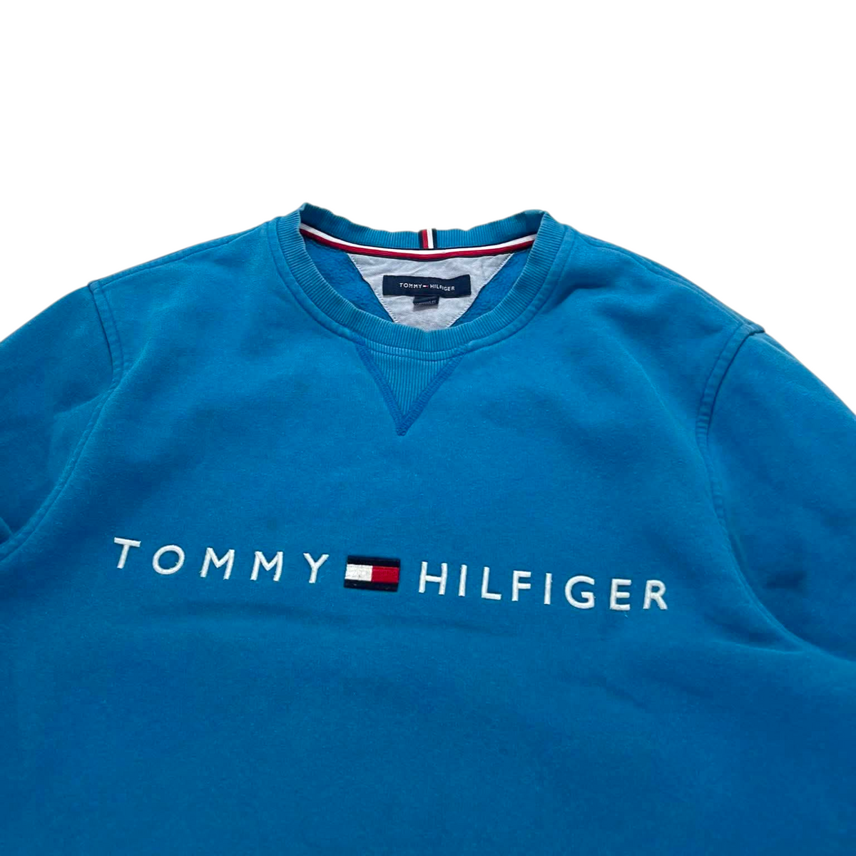 TOMMY HILFIGER BLUE CREWNECK (L)