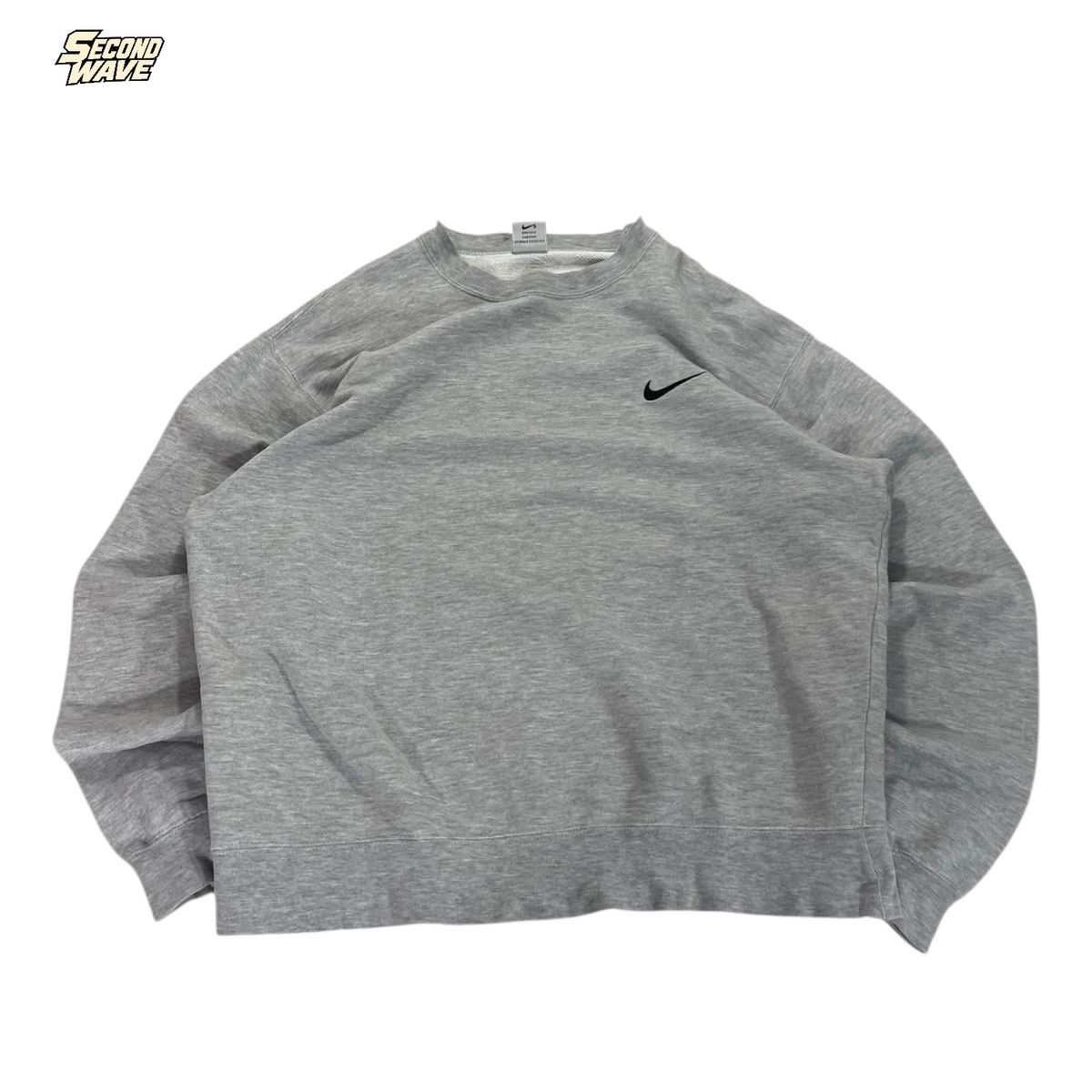 Y2K NIKE GRAY CREWNECK (BEST FIT L)
