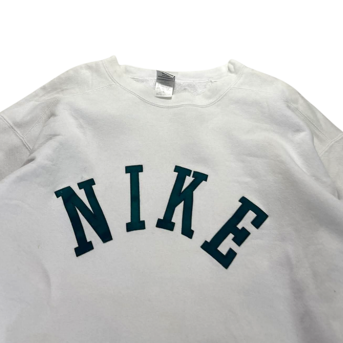 90S NIKE SPELLOUT WHITE CREWNECK (BEST FIT L)