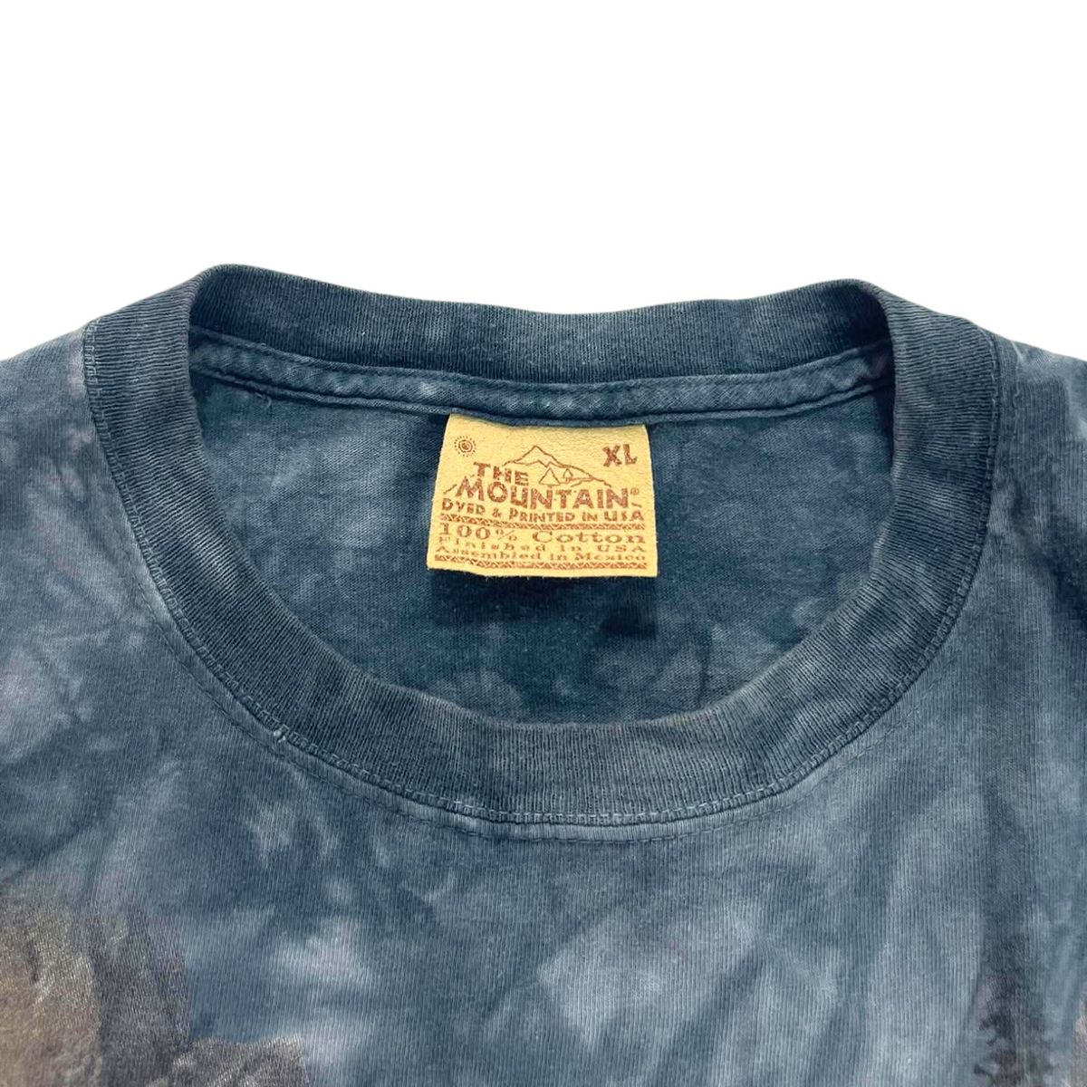 THE MOUNTAIN BLUE TIE DYE SHIRT (XL)