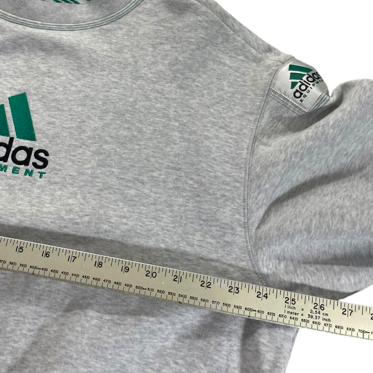 ADIDAS EQUIPMENT GRAY CREWNECK (XL)