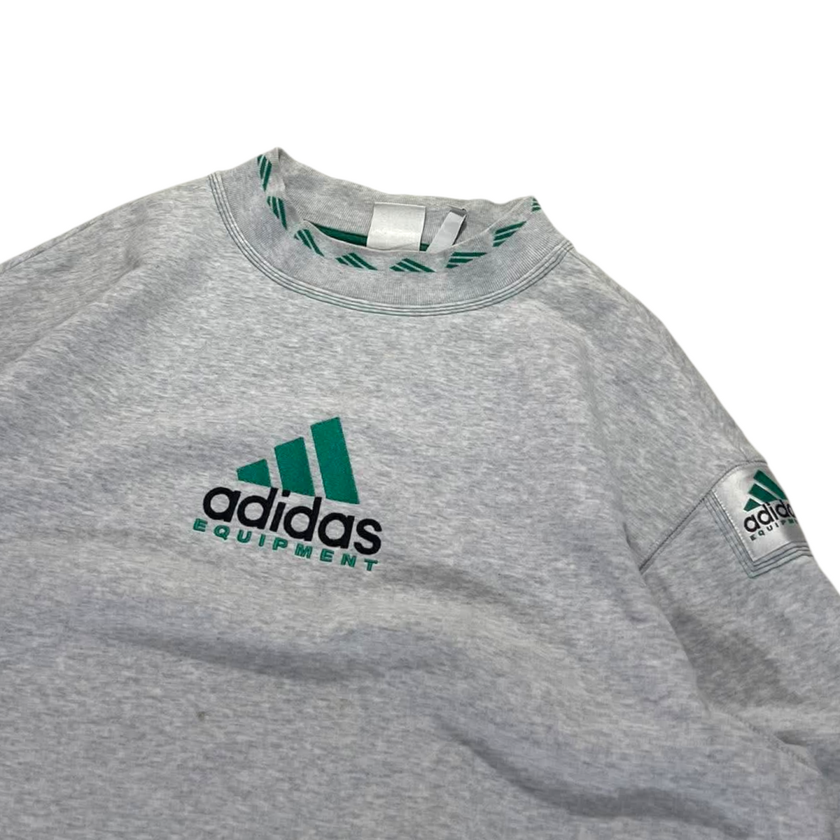 ADIDAS EQUIPMENT GRAY CREWNECK (XL)