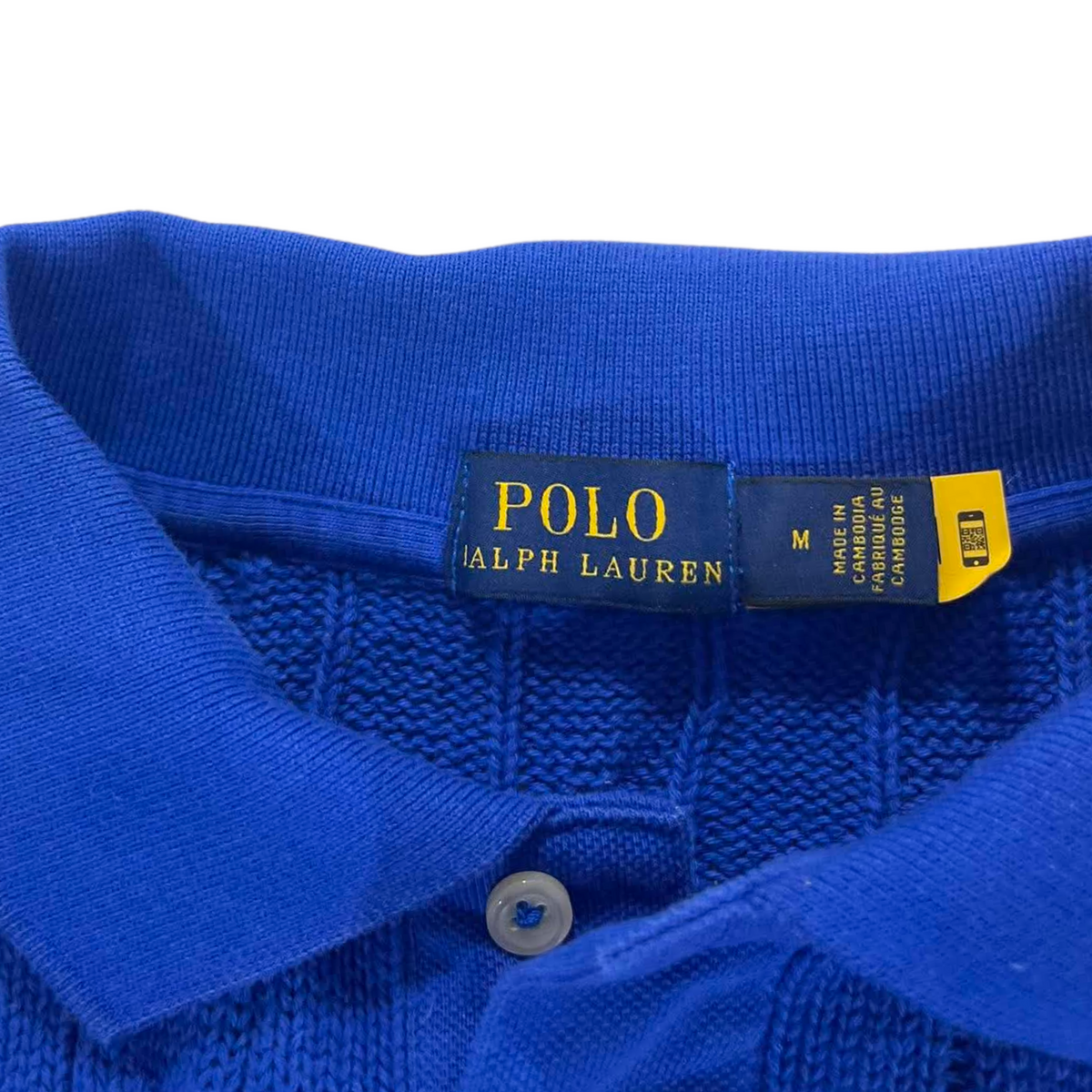 POLO RALPH LAUREN CABLE KNIT CROPPED (M)