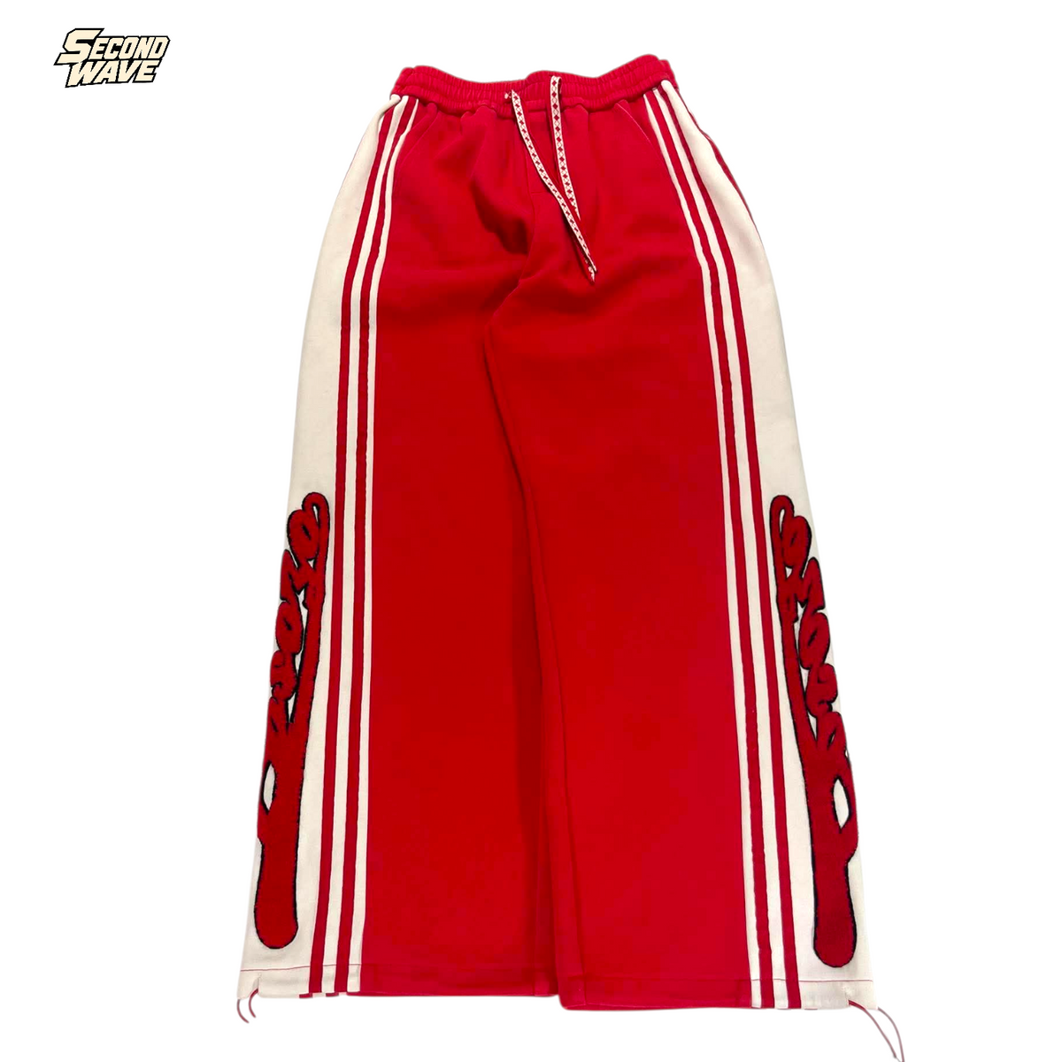 LOOK STUDIO RED SWEATPANTS (L)