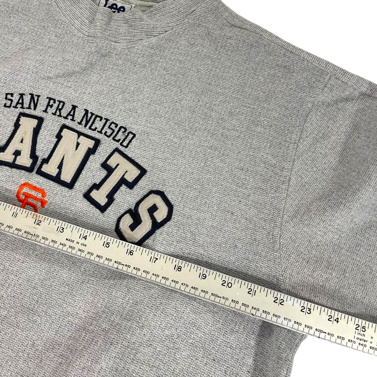 VINTAGE LEE SAN FRANCISCO GRAY CREWNECK (BEST FIT XL)