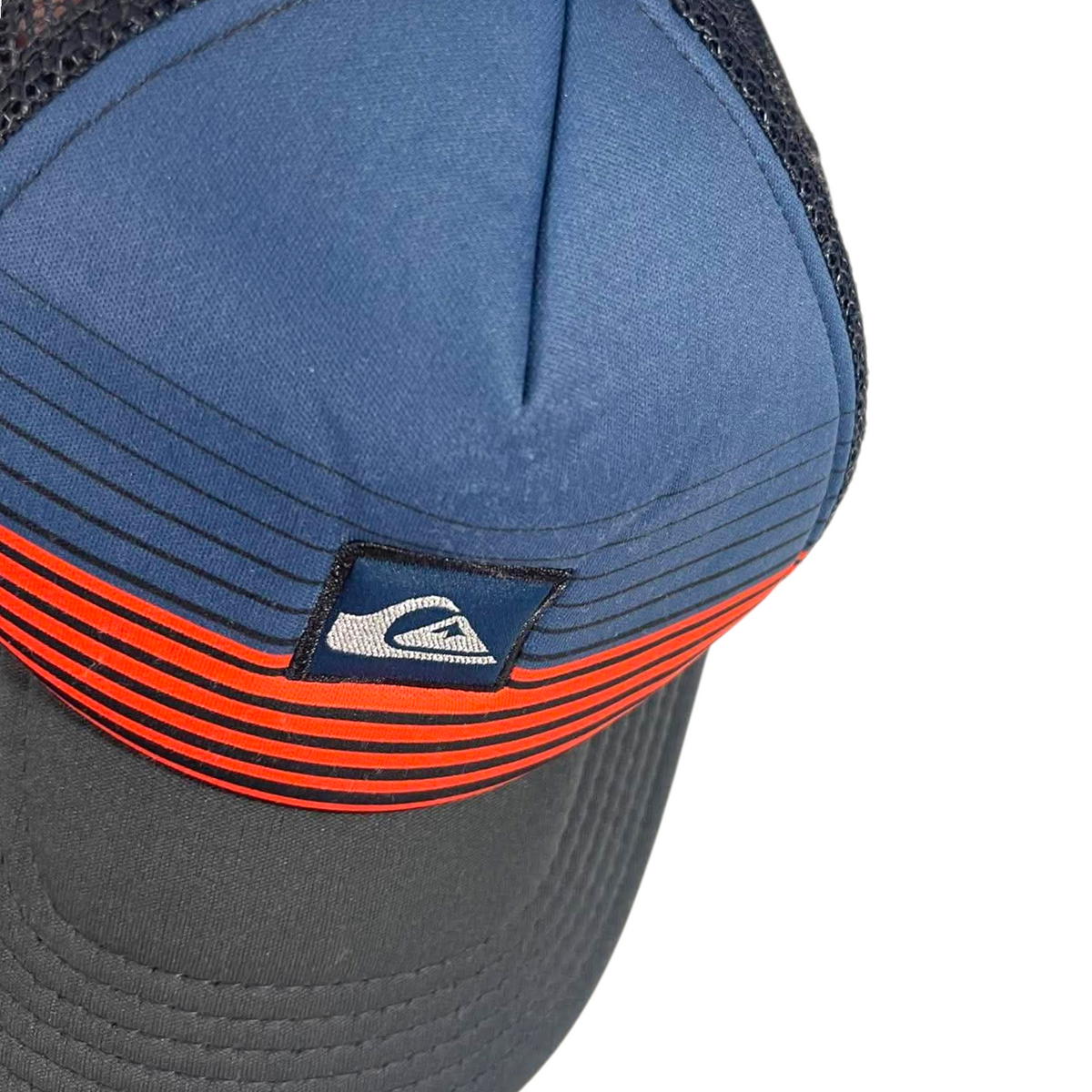 QUIKSILVER BLUE AND ORANGE CAP (OSFA)