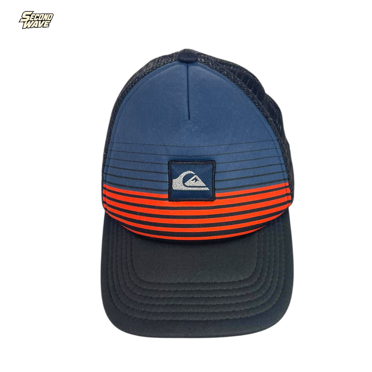 QUIKSILVER BLUE AND ORANGE CAP (OSFA)