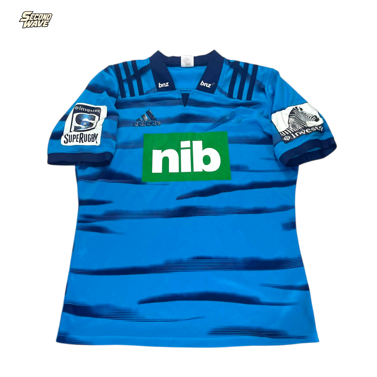 ADIDAS RUGBY BLUES 2016/17 JERSEY (L)