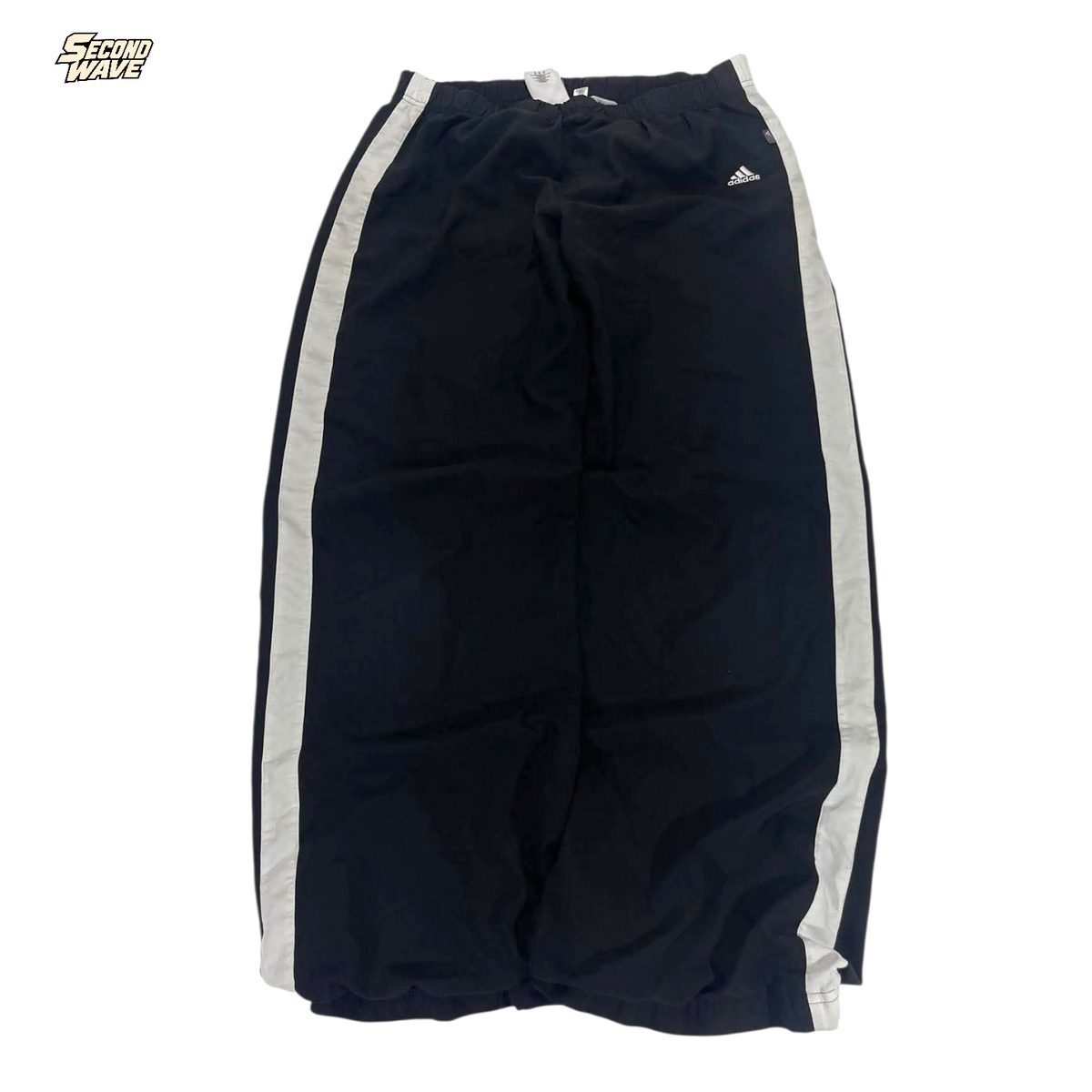 ADIDAS BLACK TRACK PANTS² (14 (M))