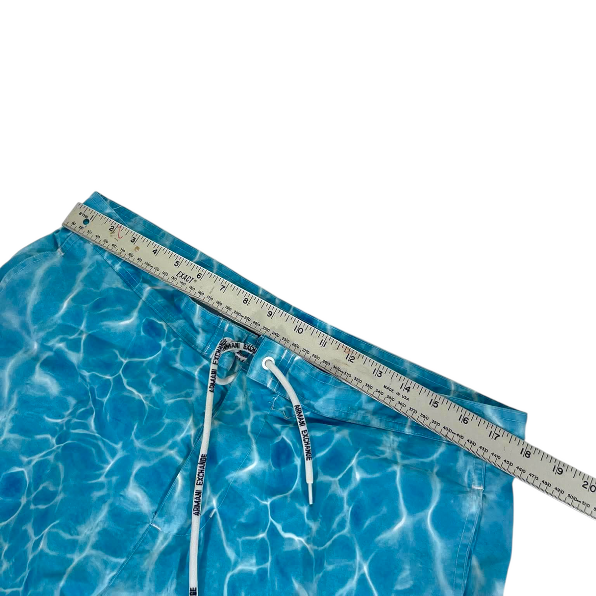 ARMANI EXCHANGE BLUE BOARD SHORT (L (36'))